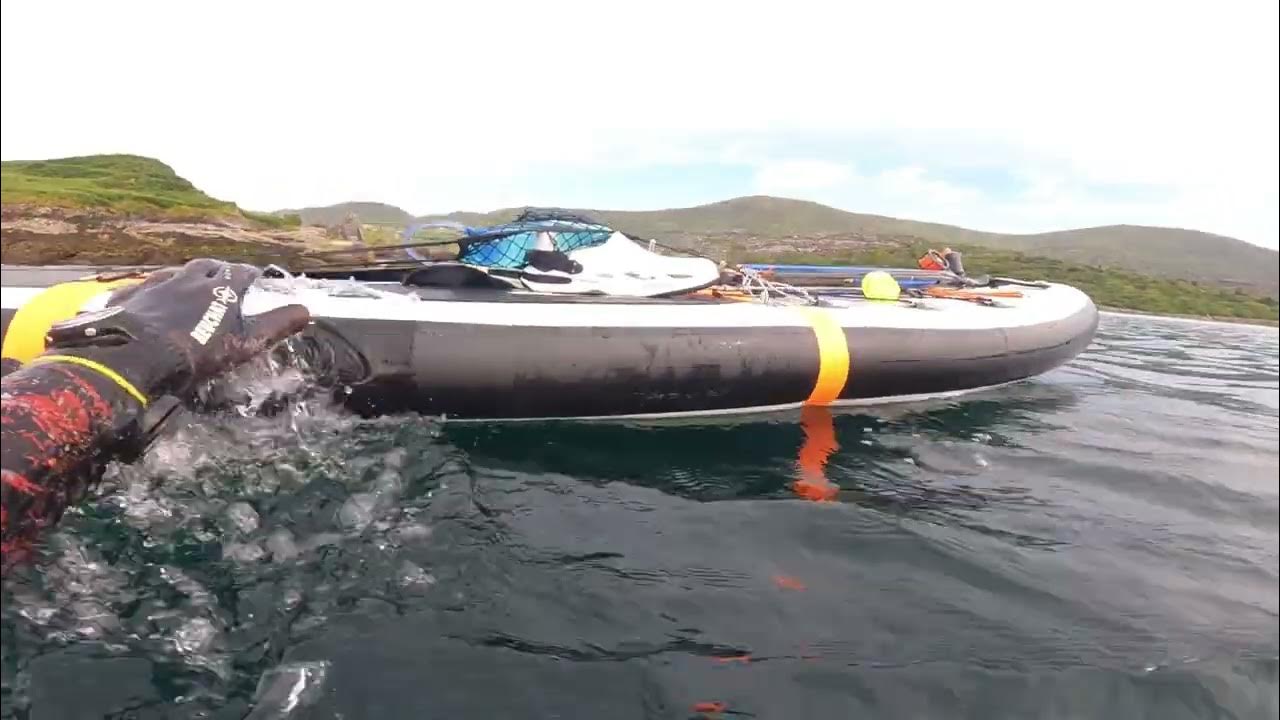 Подводная охота на сапах. Sup board spearfishing. SEA BASS. - YouTube