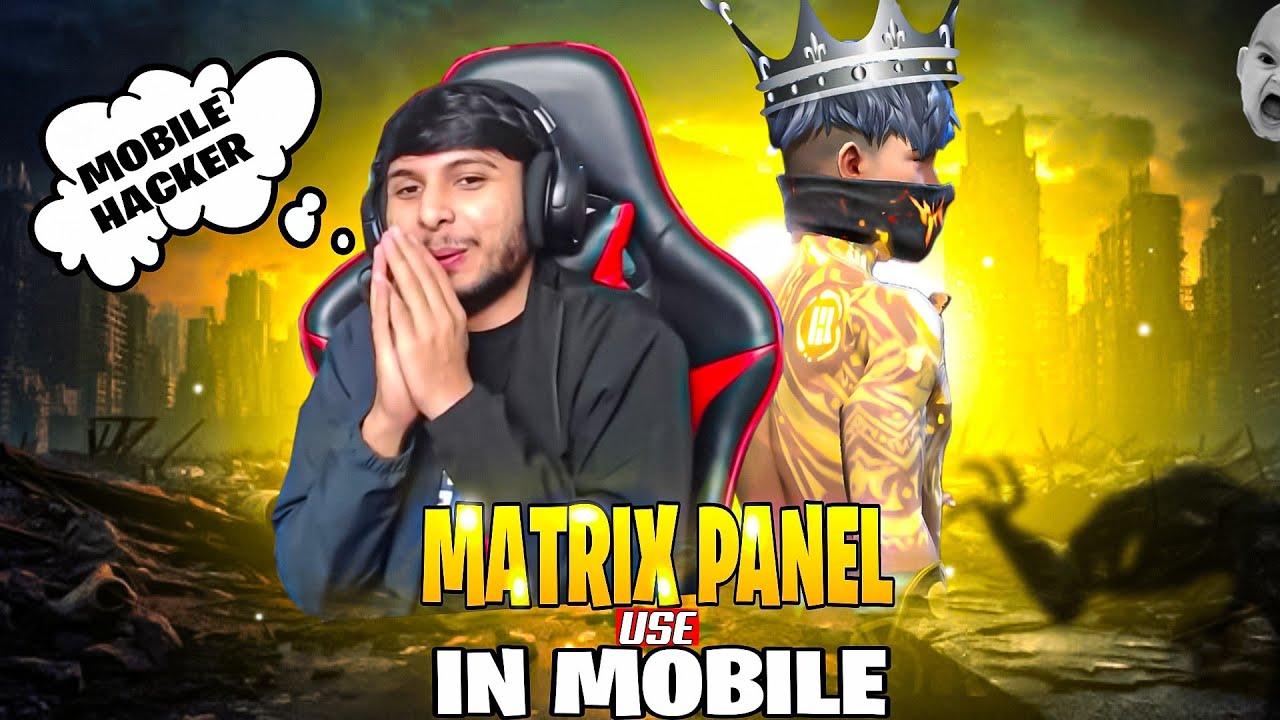 Matrix Panel Use In Mobile 🤯 No More Pc Players 💔 ‪@NonstopGaming_‬ -  YouTube
