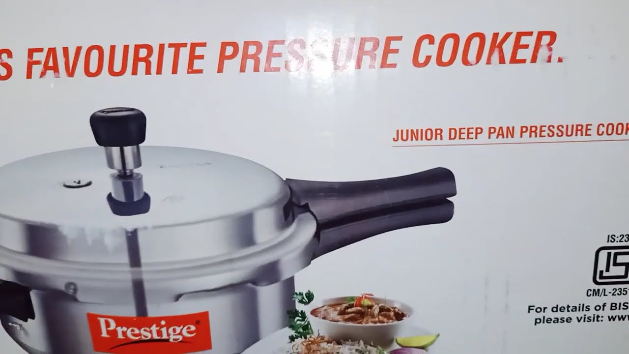 Prestige Pressure Cooker 4L Unboxing | Prestige Popular Junior Deep Pan Pressure Cooker 4.0 Litre |