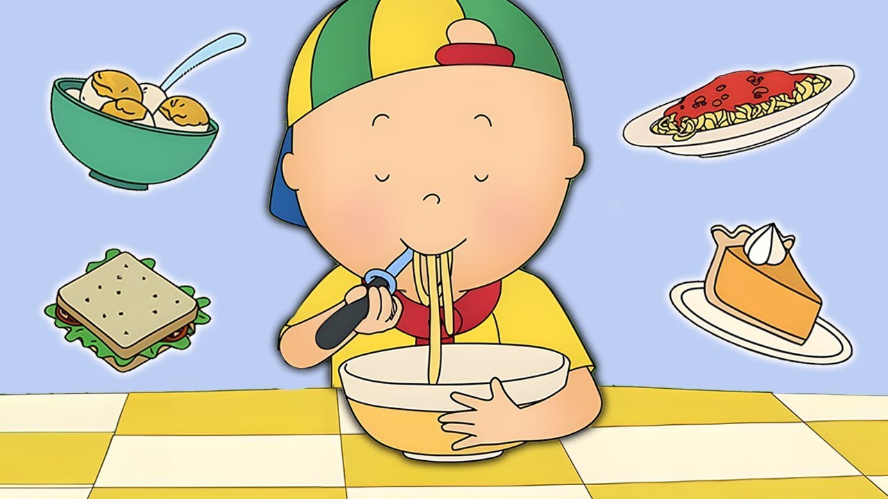Essen aus aller Welt | Die Neuen Abenteuer von Caillou
