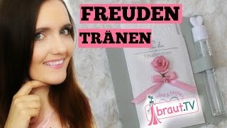 Freudentränen Taschentücher DIY | Hochzeit | braut.TV