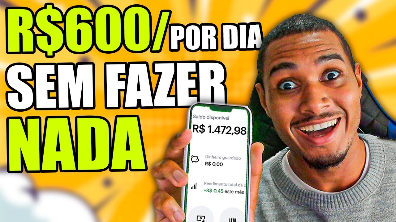 ROBÔ do GOOGLE PAGA $600/DIA de GRAÇA (Ganhe dinheiro Dormindo) [PROVADO] Ganhar  Dinheiro Online 