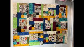 QAYG Grunge Quilt with Back Sashing I’m loving the grunge! Use up your scraps on this one 1/3 videos