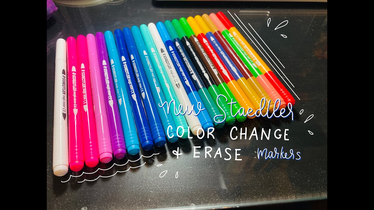 NEW Staedtler COLOR CHANGING Markers