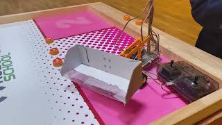 水戸見和教室 ロボット改造アイデアコンテスト作品 プラバンが先っぽについてるロボット