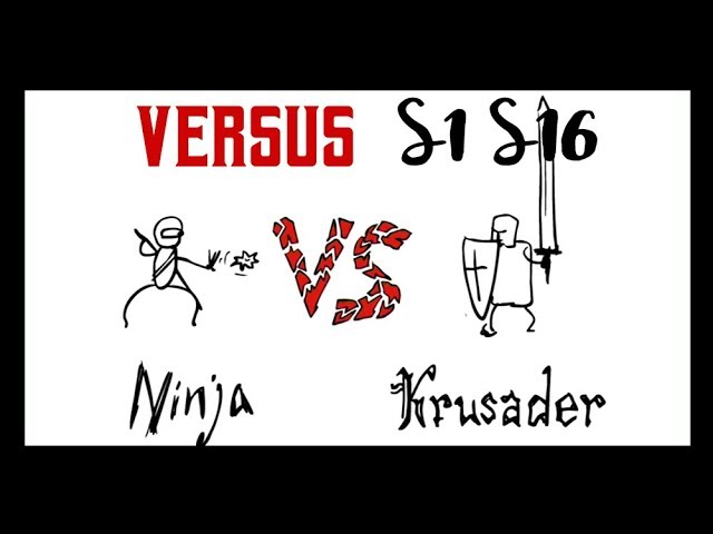 Ninja vs Krasader | Versus class=