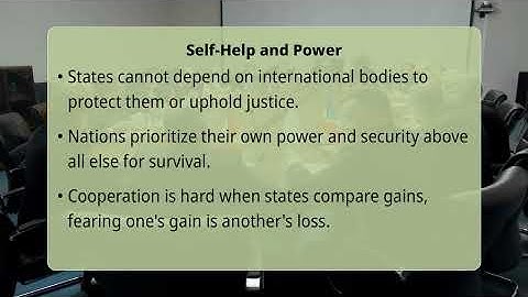 How Does International Anarchy Explain Global Conflict?