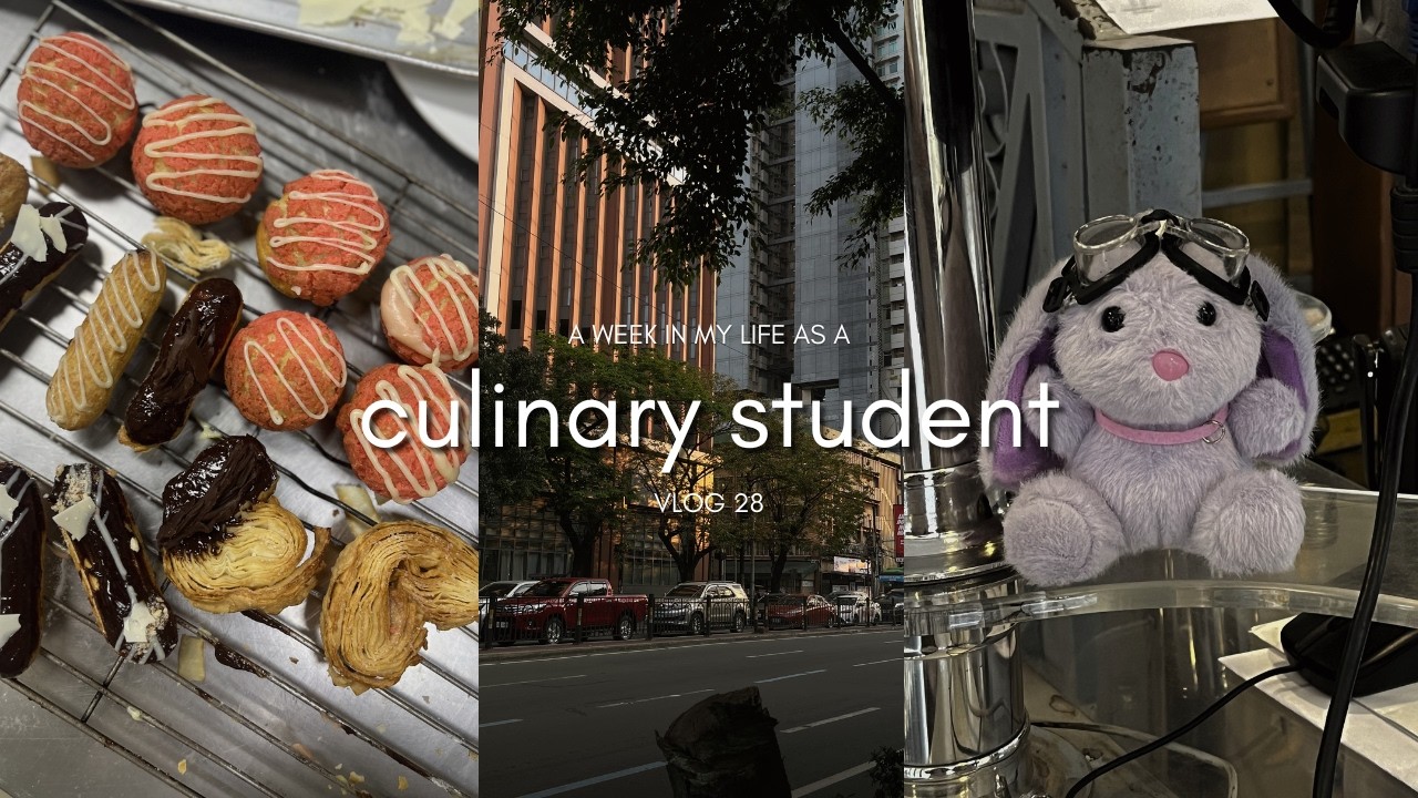 Week 28 | making puff pastry, short vlog, stillness and peace