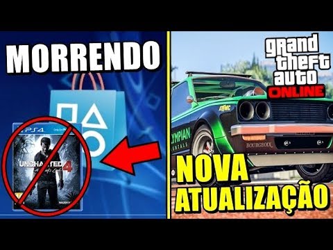 MÍDIAS FÍSICAS ESTÃO MORRENDO? / NOVA ATUALIZAÇÃO 2018 GTA V ONLINE