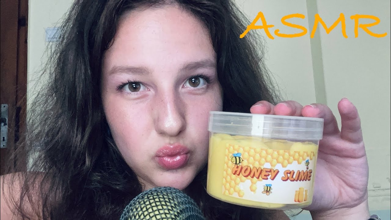 Honey slime ASMR🍯🌞