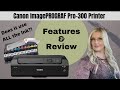 Canon ImagePROGRAF Pro-300 Printer | Can print digital Scrapbook Pages | Does it use ALL the Ink?!