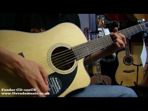 fender-cd-100ce-acoustic-guitar-demo-at-nevada-music-uk