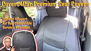 How To Install Covers4Car Premium Seat Covers