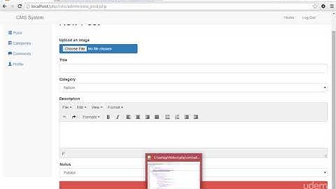 Adding TinyMCE Text Editor in our Form