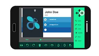 How to Design Business Card Maker & Visiting Card screenshot 4