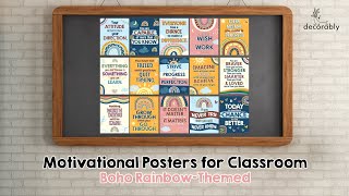 β¨ Transform Your Space with Spanish Motivational Posters! | Spanish Classroom Decor & Posters π