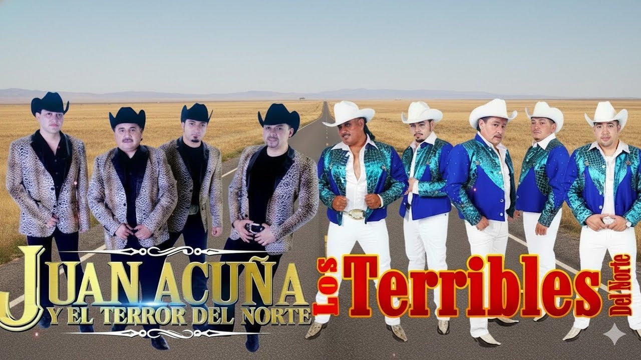 Los Terribles Del Norte VS Juan Acuña y El Terror Del Norte - Puros Corridos Mix 2025