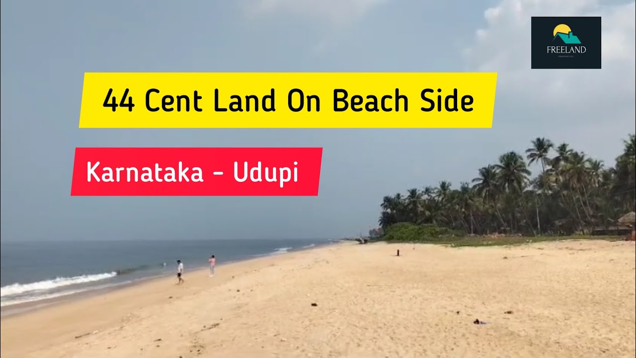 44 Cent Beautiful Land On Beach Side for Sale Udupi Karnataka YouTube