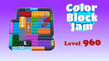 Color Block Jam Level 960 Walkthrough (No Boosters)