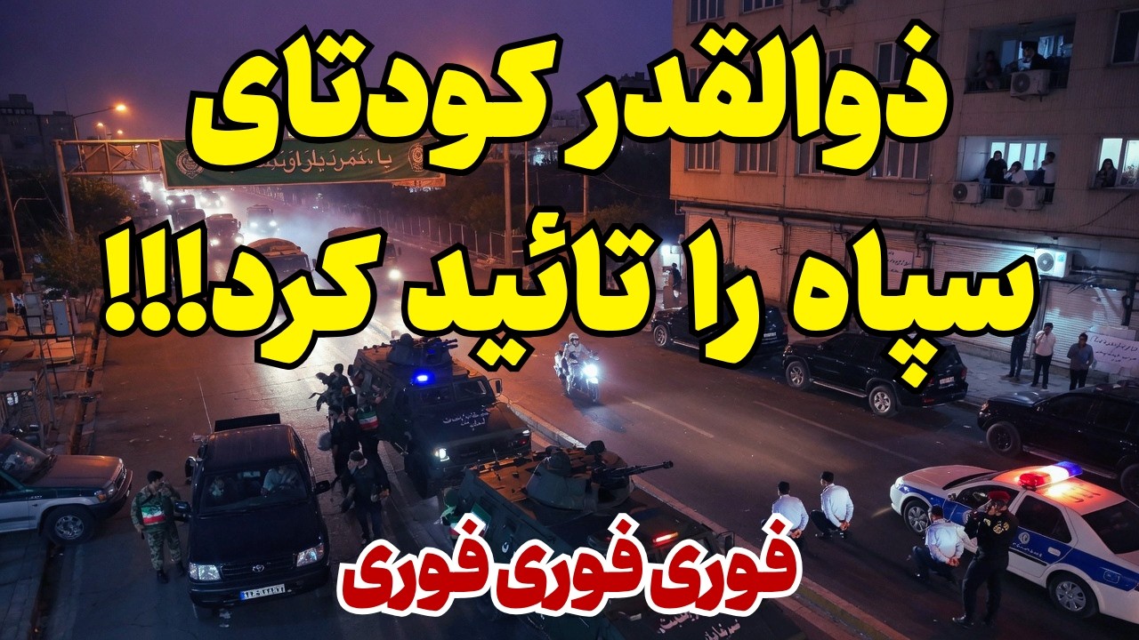 ⁣خبر فوری: سپاه لحظاتی پیش رسما اعلام ک. کرد!