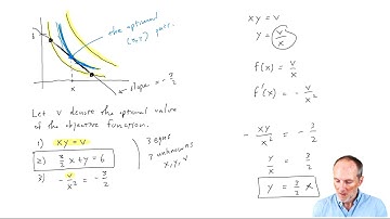 Basic Ideas 10:  Constrained Optimization