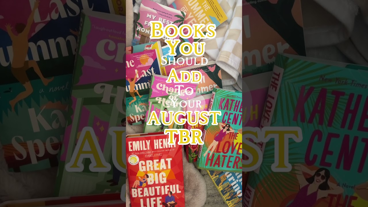 AUGUST TBR  recommendations 📚💌🤍 
