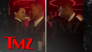 Will Smith & Trevor Noah Hug It Out At After-Party, Have Long Conversation | TMZ