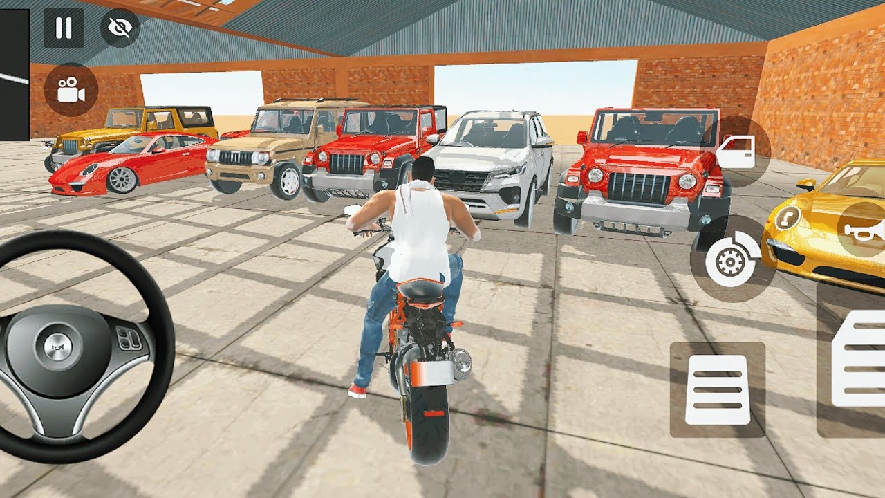 🚦Car Bike Game: Franklin Order In Indian Orange 🧡 Car And drives A Indian 💸 Police Car In SUV Game 🚘