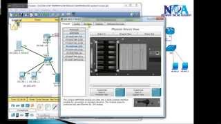 CCCNA Routing & Switching : External server based Authentication -LAB