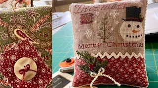 FlossTube 96: Lots of stitchy progress during Country Sampler stay & FG retreat plus a MAJOR finish!