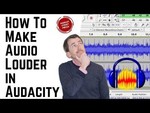 How To Make Your Audio Louder in Audacity through "Amplify" Effect