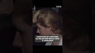 Concours de coiffure au Palais des Beaux-Arts à Charleroi en #1976 #rtbf #archive #sonuma #rtbf