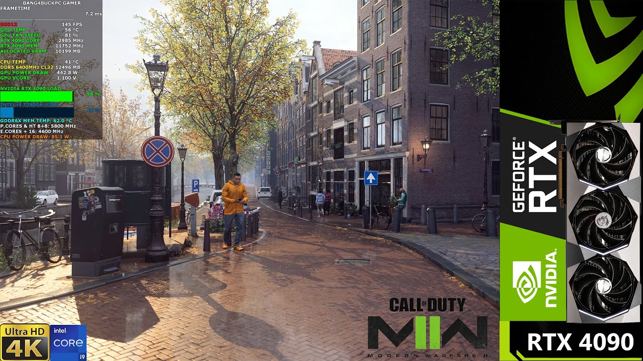 Call Of Duty Modern Warfare II Campaign Ultra Setting 4K | RTX 4090 | i9 13900K 5.8GHz