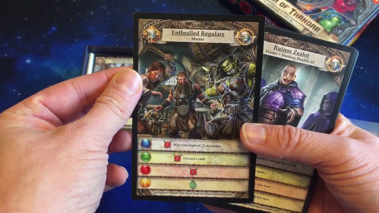 Ruin Of Thandar Unboxing Video Boardgamegeek