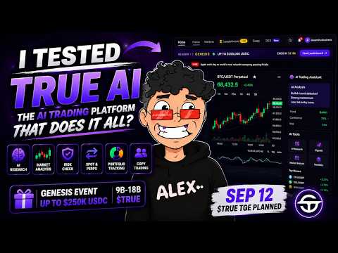 [hot🔥] - Trueai Is Future Of Crypto! Ai Trading Bots, Staking, Analysis! $250.000 Usdc Campaign!