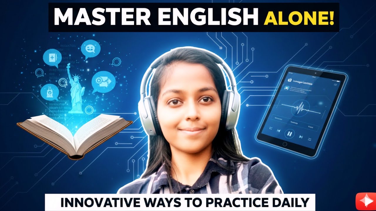 Improve your English Alone (No Teacher)|Learn English with Me|English with Palak|