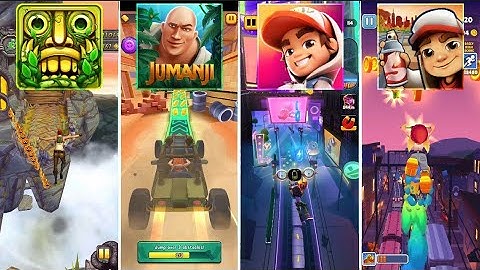 Temple Run 2 vs Jumanji Epic Run vs Subway Surfers City vs Subway Surfers | Runner Game Battle 2025