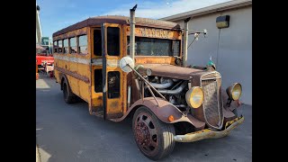Vintage Welderup School Bus WelderUp Monster Bus