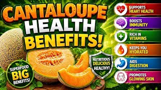 Cantaloupe Health Benefits 🍈 | Powerful Reasons to Eat More Cantaloupe Daily!