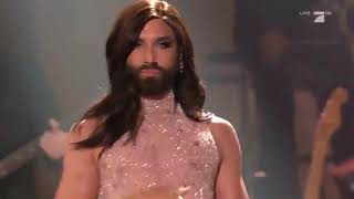 Conchita wurst - waterloo, satellite, rlap, #freeesc, 16-05-2020