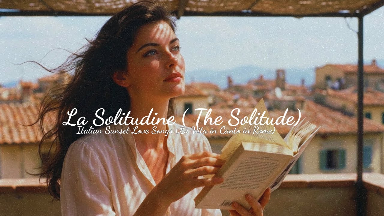 La Solitudine ( The Solitude) ❤️ Italian Sunset Love Songs  (La Vita in Canto in Rome)
