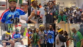 Davido, Seyi Vibez, Victony, Ruger, Broda Shaggy, Oxlade, supports Zlatan ibile ZTTW collections