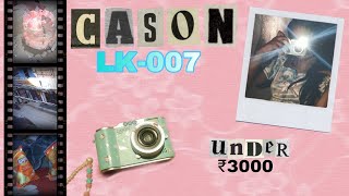 CASON LK-007 DIGITAL CAMERA REVIEW || DIGI CAM UNDER ₹3000 || #fypシ #viralvideo #video #youtube #fyp screenshot 2