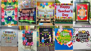 Teacher's Day Board Decoration Ideas 2026 | Simple & Beautiful School Board Decoration 🌸📚 screenshot 4