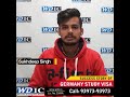 Study in Germany - WD Immigration Consultants - Student Review