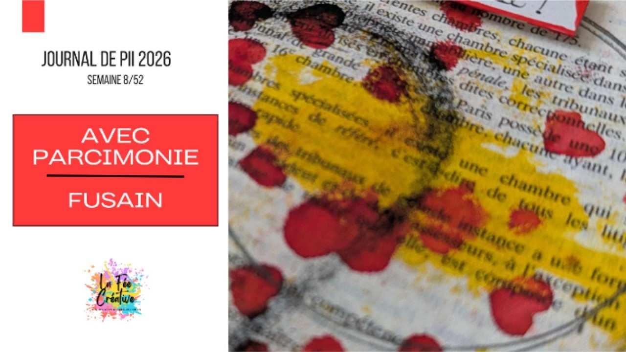 Journal de PII 2026 semaine 8/52 - Du fusain ! Et si tu n'en as pas ?