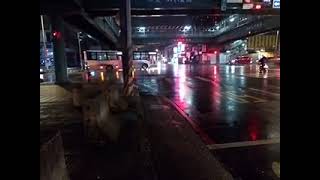 858路線公車行經三東紡織(西元2021年03月04日)