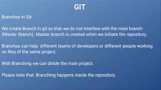 Git Branches & Git Revert -Let's Learn DevOps