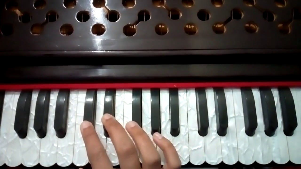 Gana gana mane in harmonium YouTube