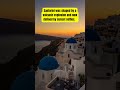 Santorini   Born from fire made for Sunsets   #greekdestinations #travel #greekislands